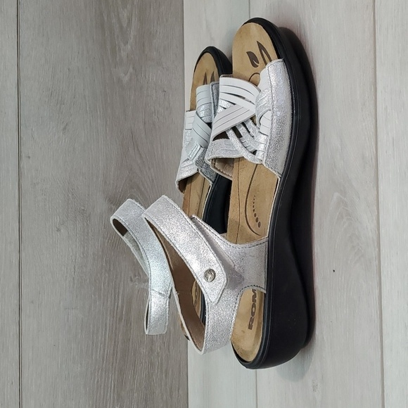 Romika Womens Comfort Many Leather Ankle Sandals Shoes sz 40/9-9.5 - Picture 3 of 13